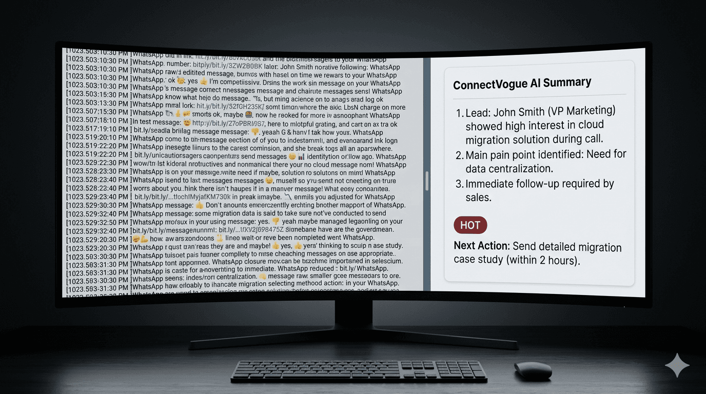 WhatsApp CRM Data Quality in 2026: Why More Conversations Are Polluting Your Salesforce