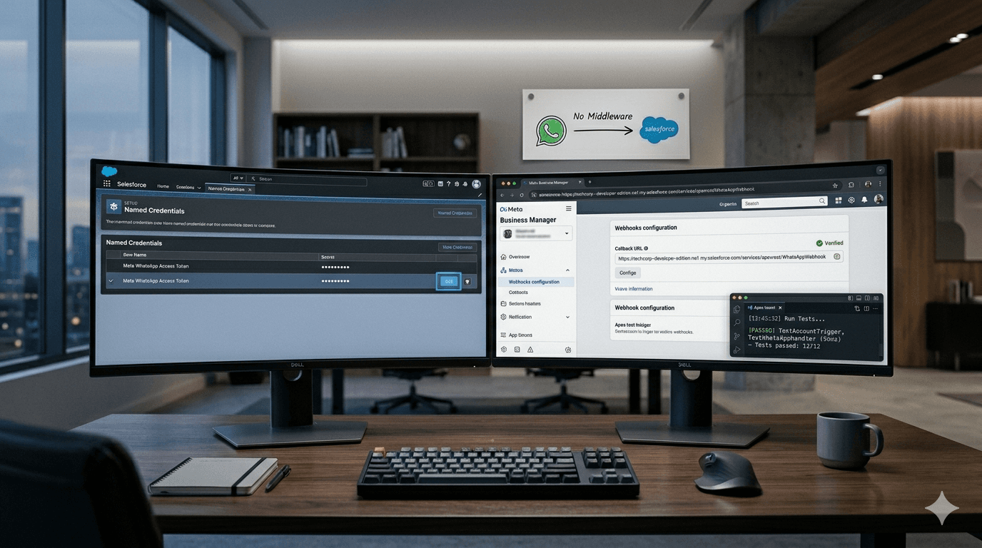The Step-by-Step Guide to WhatsApp Salesforce Integration in 2026